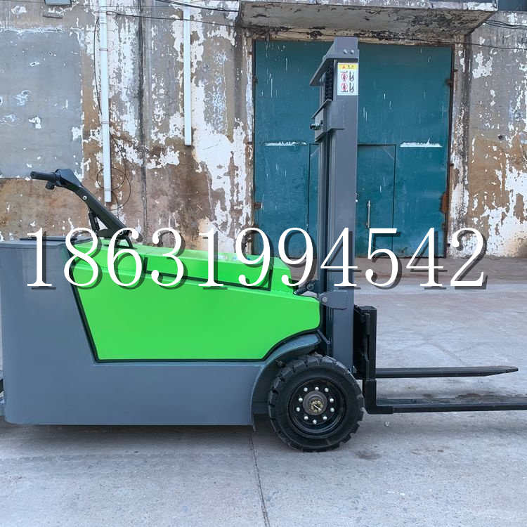 敦化市小型电动叉车1吨2吨步行站驾式电瓶堆高充电装卸车液压升降车铲车